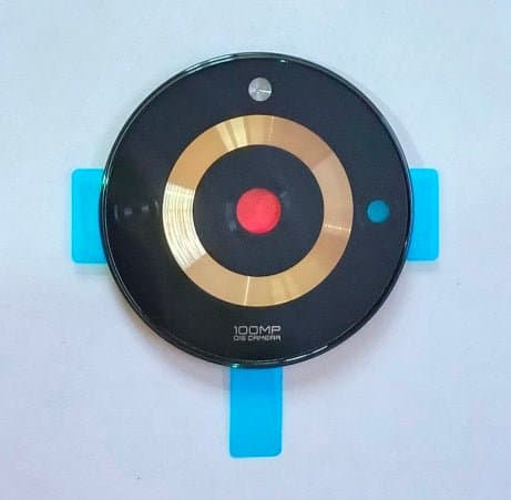 Camera Glass with Frame for Realme 11 Pro 5G Gold