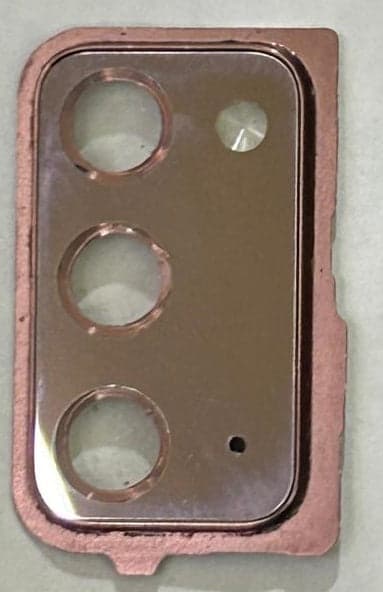 Back Camera Glass Lens With Frame for Samsung Galaxy Note 20 Gold