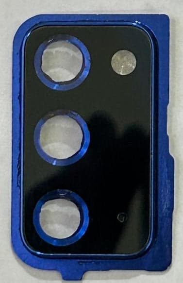 Back Camera Glass Lens With Frame for Samsung Galaxy Note 20 blue