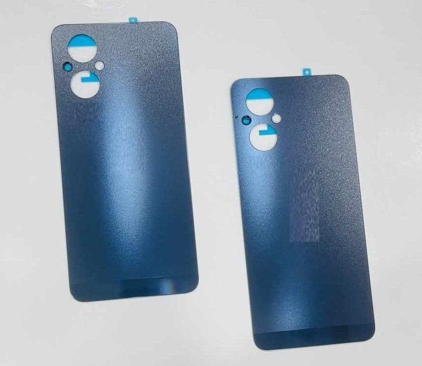 Back Panel with Camera Glass for OnePlus N200 5G Black