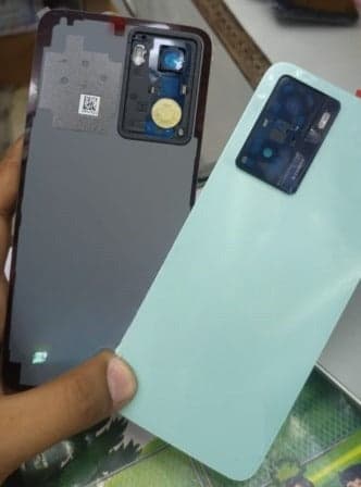 Back Panel with Camera Glass for Oppo A77 Sky Blue