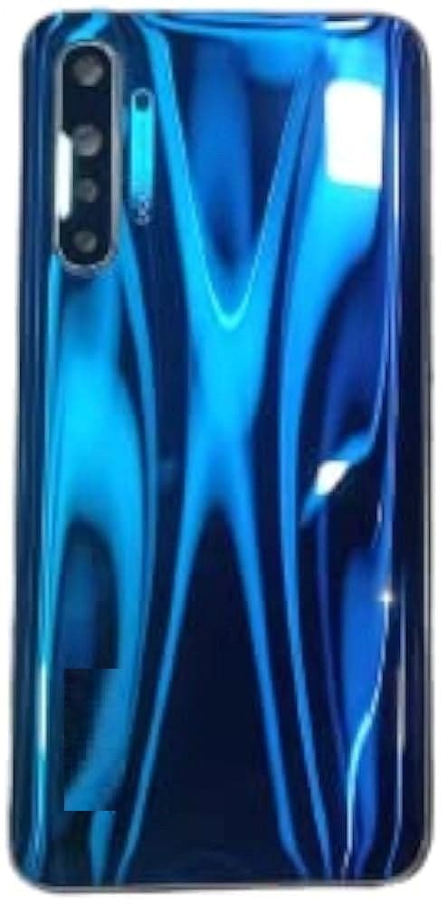 Back Panel with Camera Glass for Realme XT Blue