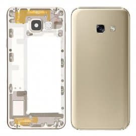 Mozomart Back Panel Housing Body for Samsung Galaxy A3 2017 Gold