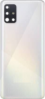 Back Panel With Middle Ring housing Body Samsung Galaxy A51 White