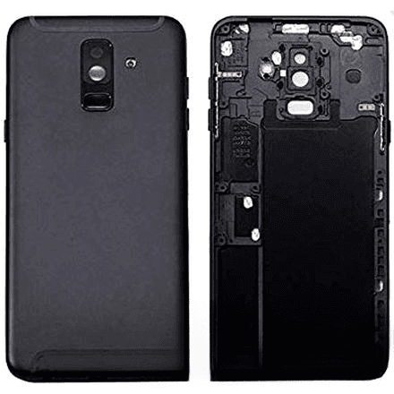 Mozomart Back Panel Housing Body for Samsung Galaxy A6 Plus Black