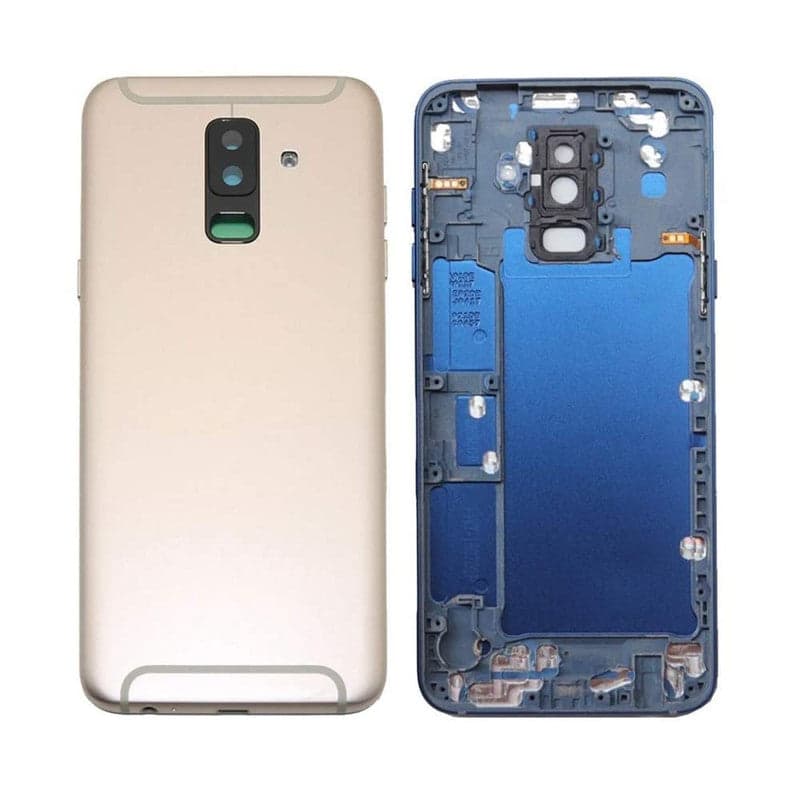 Mozomart Back Panel Housing Body for Samsung Galaxy A6 Plus Gold