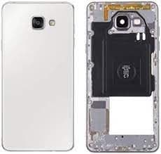 Back Panel And Middle Frame For Samsung Galaxy A7 2016 White