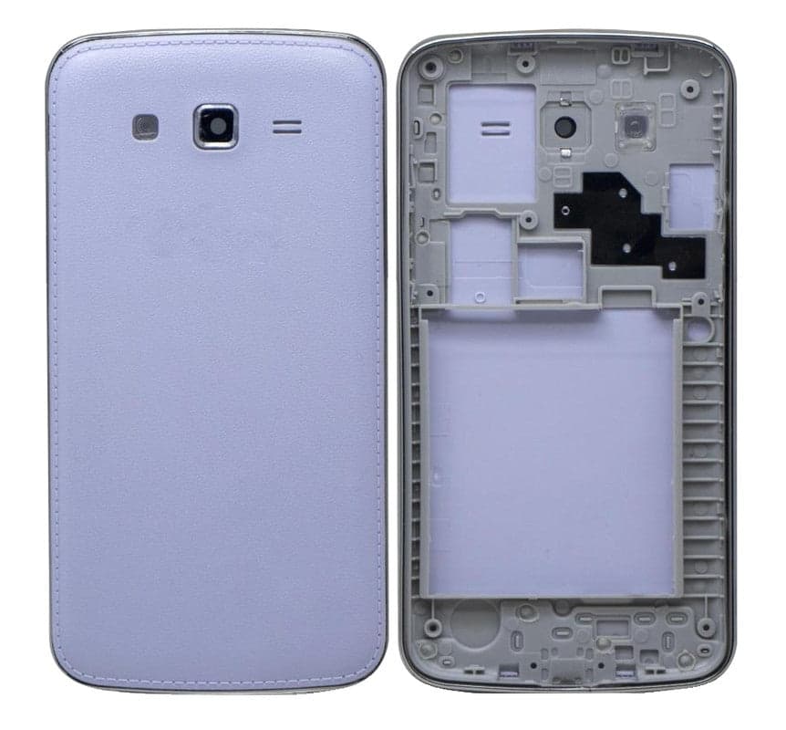 Mozomart Back Panel Housing Body for Samsung Galaxy Grand White