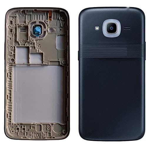 Mozomart Back Panel Housing Body for Samsung Galaxy J2 2016 Black