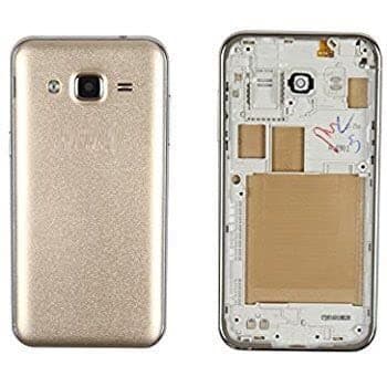 Mozomart Back Panel Housing Body for Samsung Galaxy J2 Gold