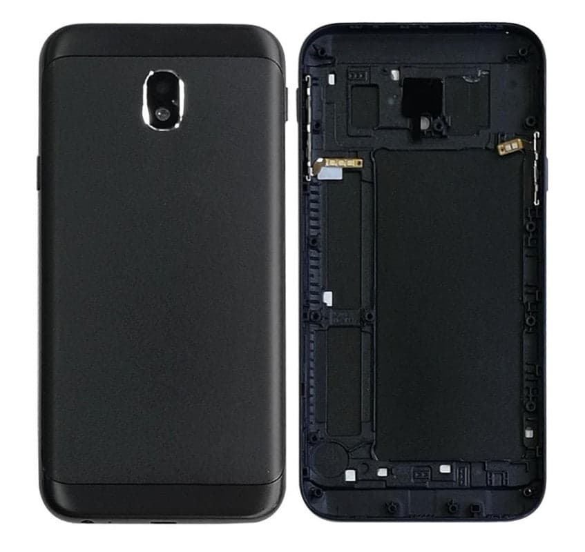 Mozomart Back Panel Housing Body for Samsung Galaxy J3 2017 Black