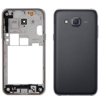 Mozomart Back Panel Housing Body for Samsung Galaxy J5 Black