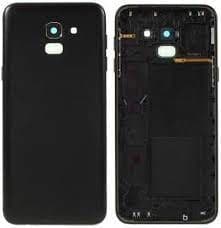 Mozomart Back Panel Housing Body for Samsung Galaxy J6 2018 Black