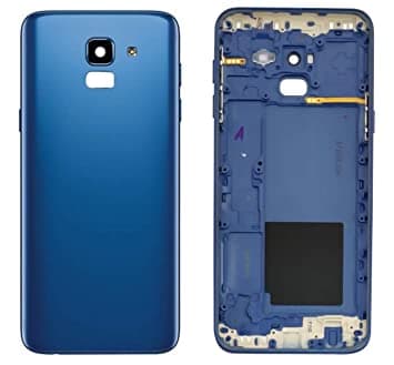 Mozomart Back Panel Housing Body for Samsung Galaxy J6 2018 Blue