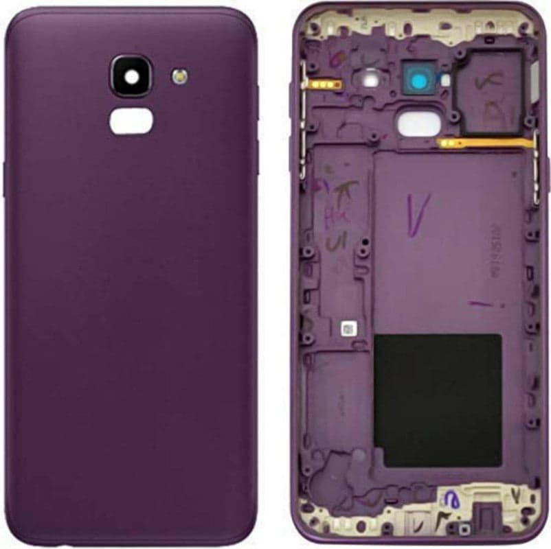 Mozomart Back Panel Housing Body for Samsung Galaxy J6 2018 Voilet