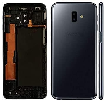 Mozomart Back Panel Housing Body for Samsung Galaxy J6 Plus Black