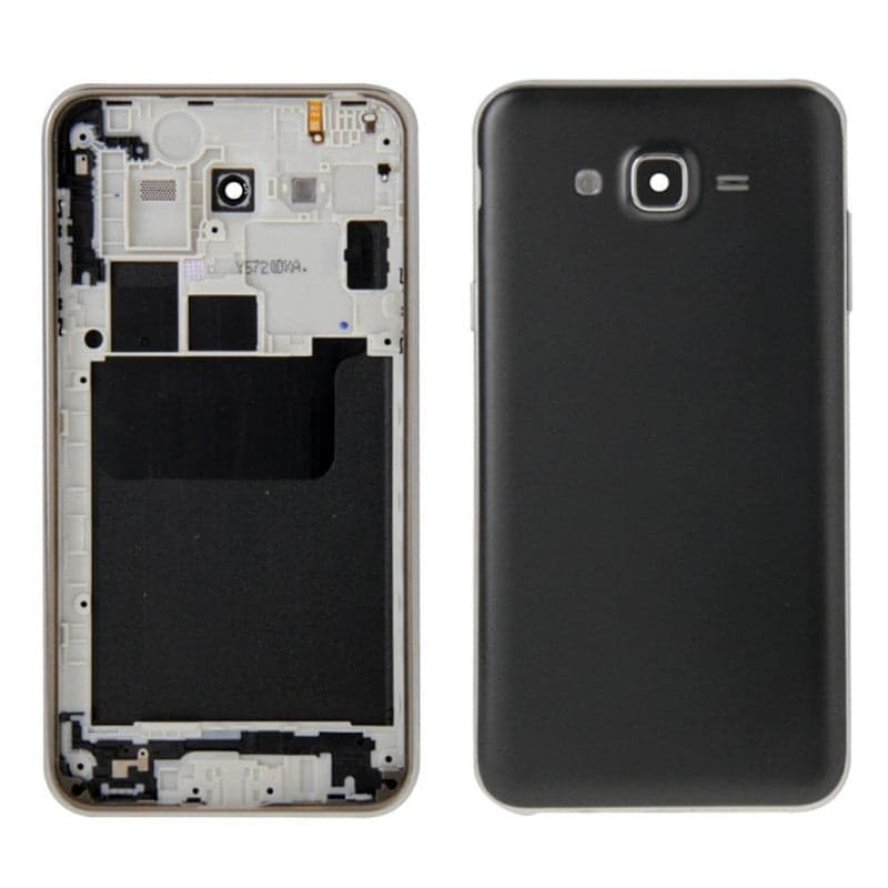 Mozomart Back Panel Housing Body for Samsung Galaxy J7 2016 Black