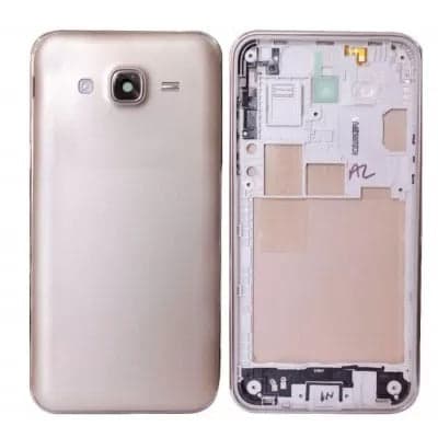 Mozomart Back Panel Housing Body for Samsung Galaxy J7 Rose Gold
