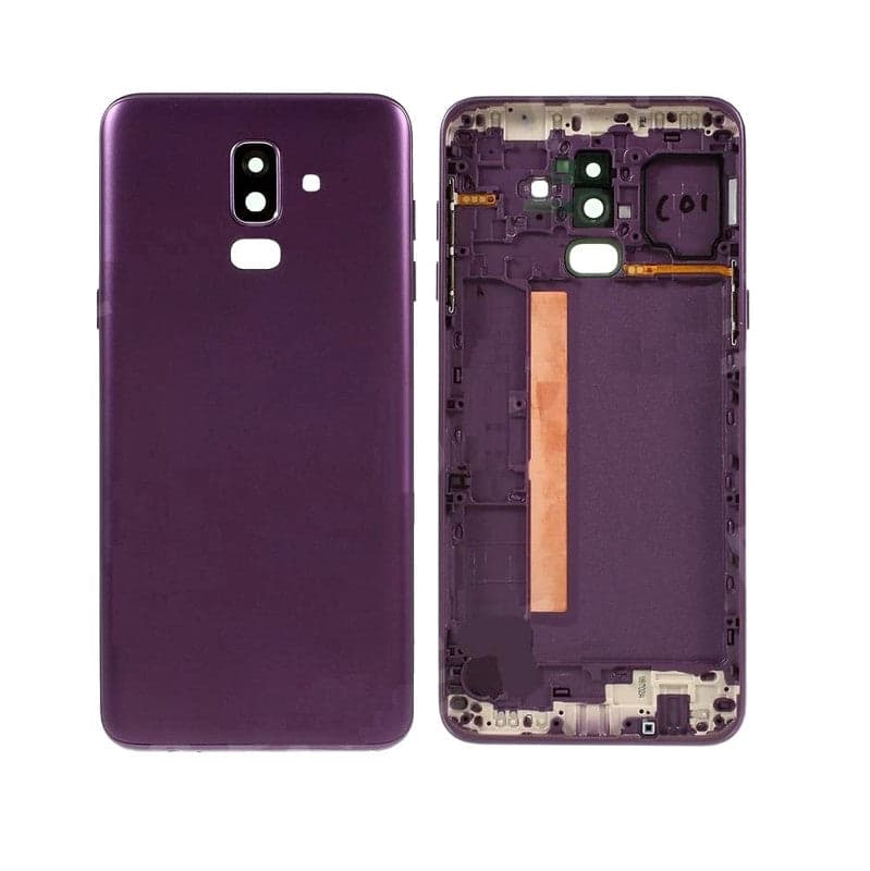 Mozomart Back Panel Housing Body for Samsung Galaxy J8 Plus Burgundy