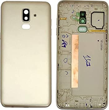 Mozomart Back Panel Housing Body for Samsung Galaxy J8 Plus Gold