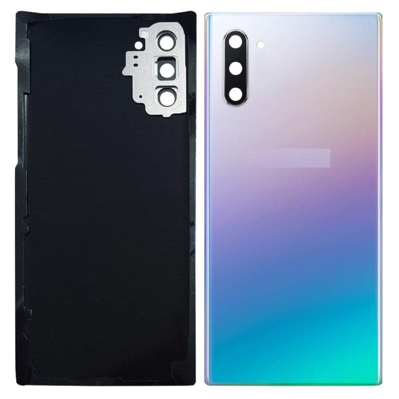 Back Panel Glass With Camera Glass Lens for Samsung Galaxy Note 10 Aqua