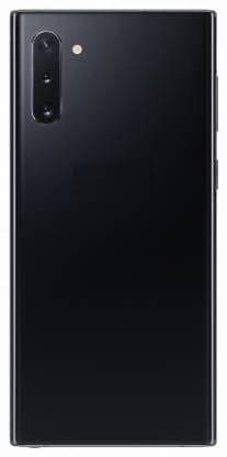Back Panel Glass With Camera Glass Lens for Samsung Galaxy Note 10 Black