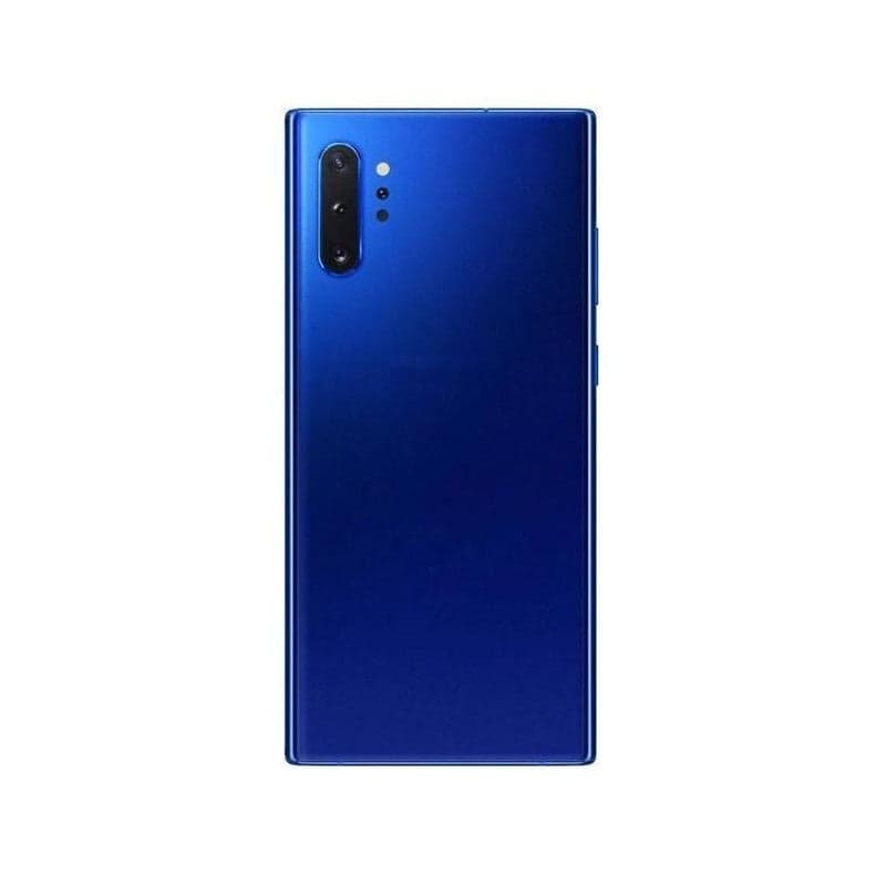 Back Panel Glass With Camera Glass Lens for Samsung Galaxy Note 10 Plus Blue