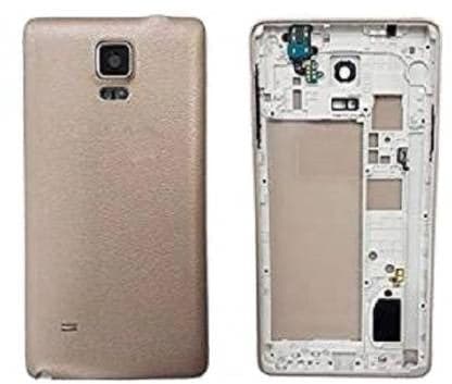 Mozomart Back Panel Housing Body for Samsung Galaxy Note 4 Gold