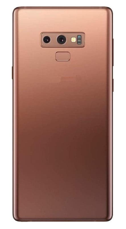 Back Panel With Lens for Samsung Galaxy Note 9 Brown