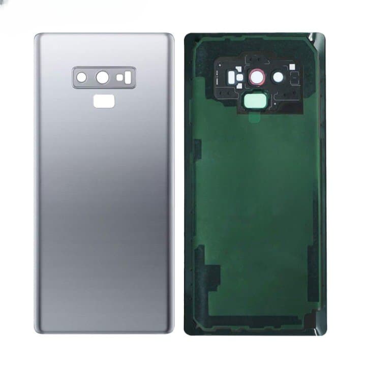 Back Panel With Lens for Samsung Galaxy Note 9 Silver