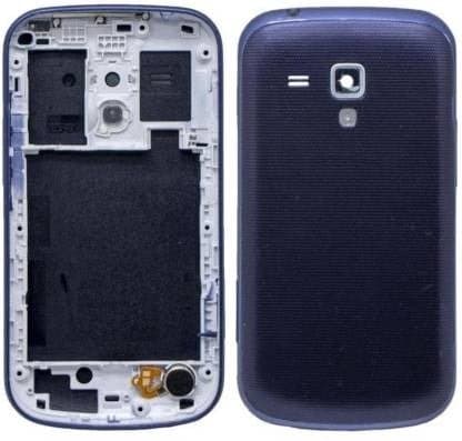 Mozomart Back Panel Housing Body for Samsung Galaxy S Duos Navy Blue