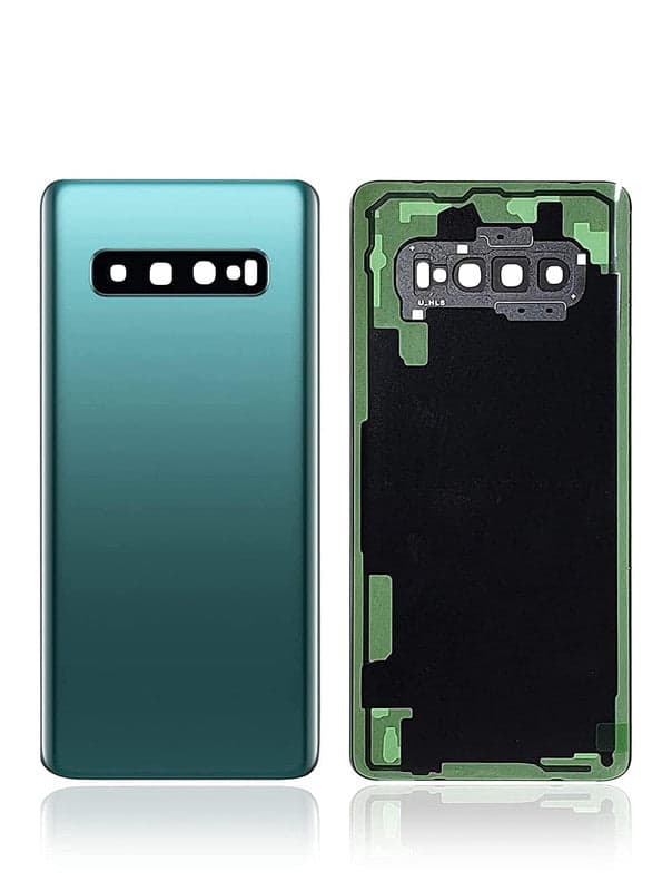 Back Panel With Lens for Samsung Galaxy S10 Plus Green