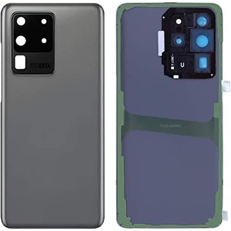Back Panel With Lens for Samsung Galaxy S20 Ultra Grey
