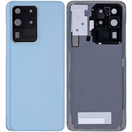 Back Panel With Lens Samsung Galaxy S20 Ultra Light Blue