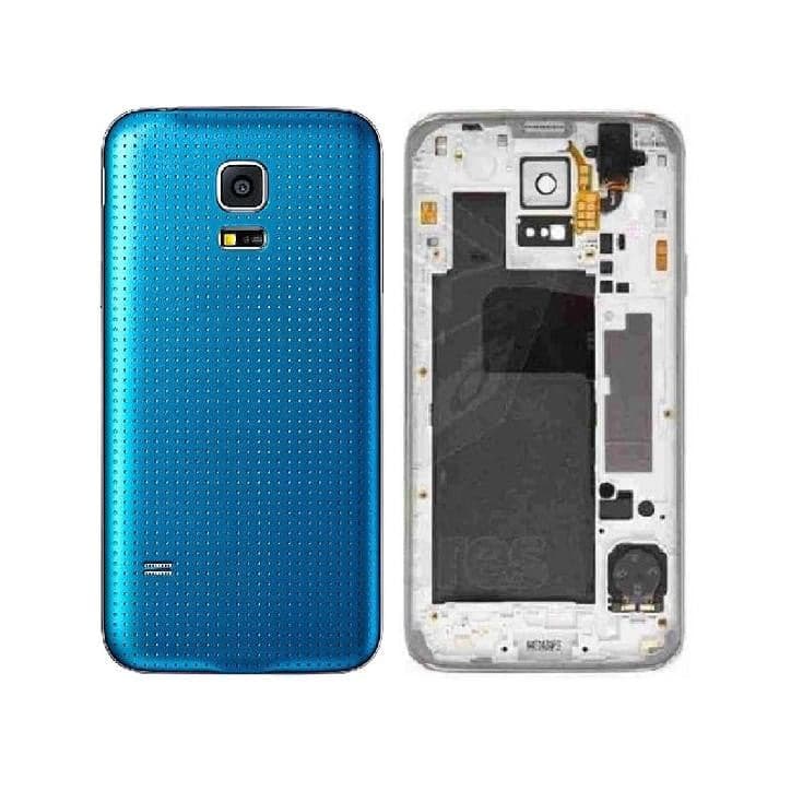 Mozomart Back Panel Housing Body for Samsung Galaxy S5 Blue