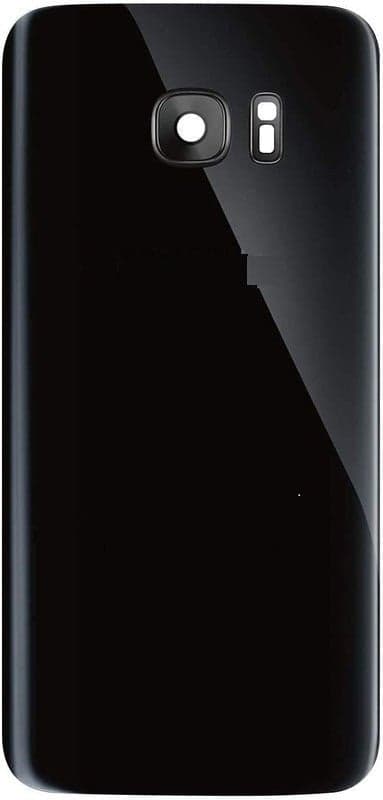 Back Panel With Lens for Samsung Galaxy S7 Edge Black