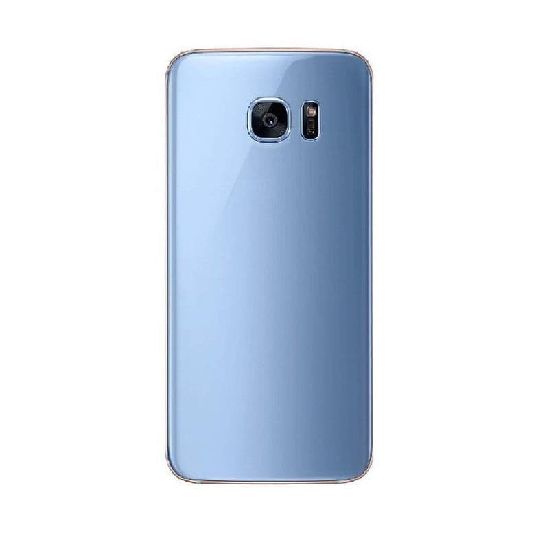 Back Panel With Lens for Samsung Galaxy S7 Edge Blue