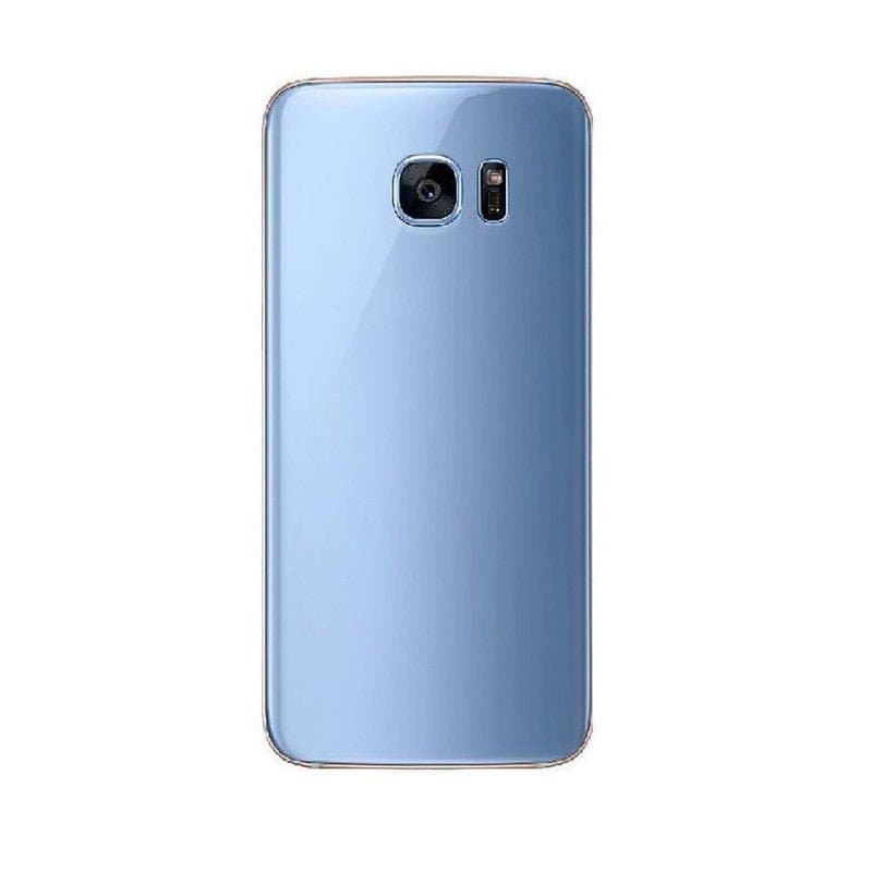 Back Panel With Lens for Samsung Galaxy S7 Light Blue