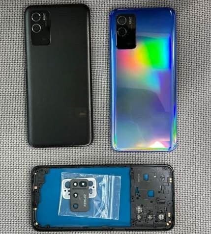 Back Panel Housing for Oppo A55 4G Shine Blue