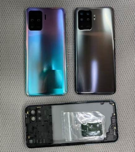 Back Panel Housing for Oppo F19 Pro Black