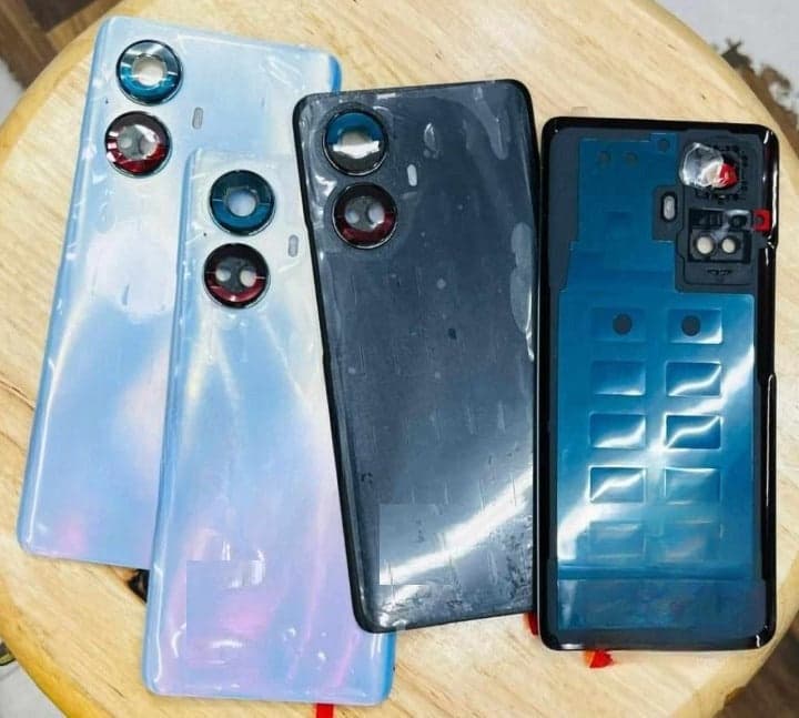 Back Panel with Camera Glass for Realme 10 Pro Plus Black