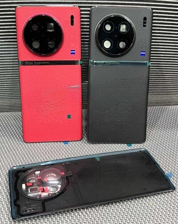 Back Panel with Camera Glass for Vivo X90 Pro Plus Black