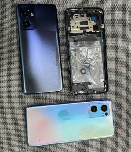 Back Panel Housing for Oppo Reno 7 5G Blue