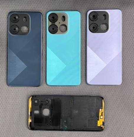 Back Panel Housing for Tecno Pop 7 Pro BF7 Blue