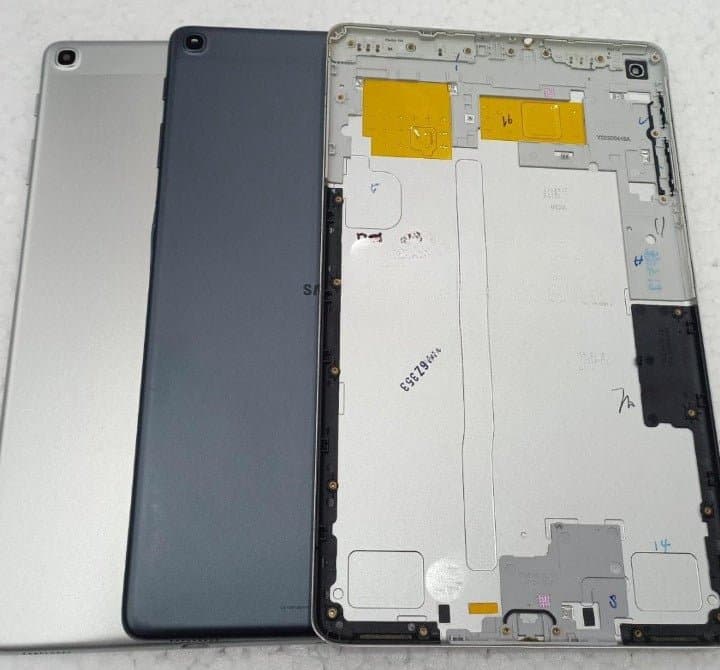 Mozomart Battery Door Back Panel Housing with Camera Lens for Samsung Tab A 2019 (T515) : Black