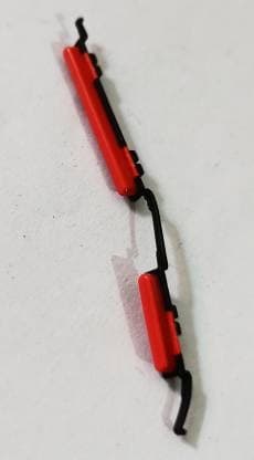 Mozomart External Side Button Out Keys for Samsung Galaxy A2 Core Red