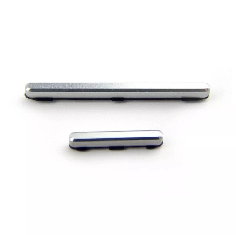 Mozomart External Side Button Out Keys for Samsung Galaxy A40S White