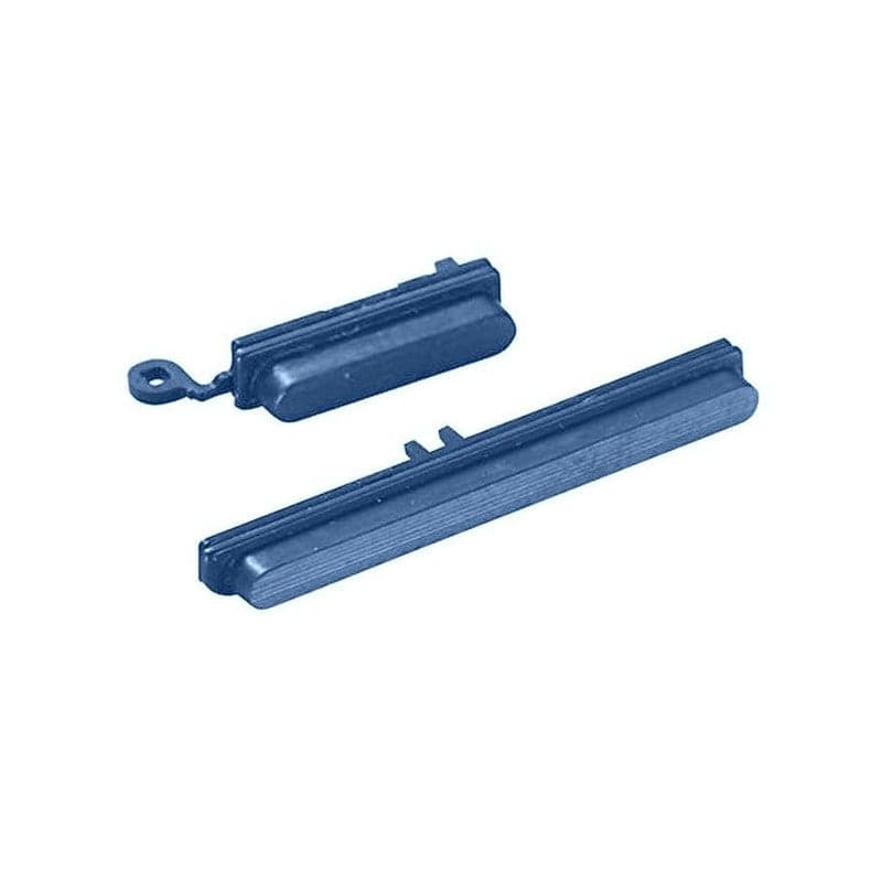 Mozomart External Side Button Out Keys for Samsung Galaxy A50 Blue