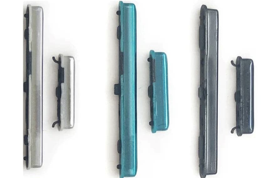 Mozomart External Side Button Out Keys for Samsung Galaxy A50S Green