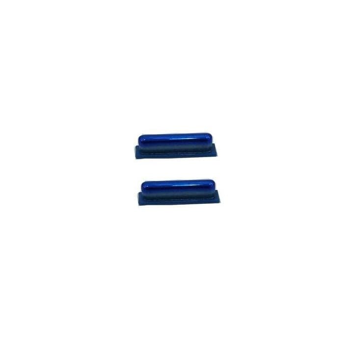 Mozomart External Side Button Out Keys for Samsung Galaxy A7 2018 Blue